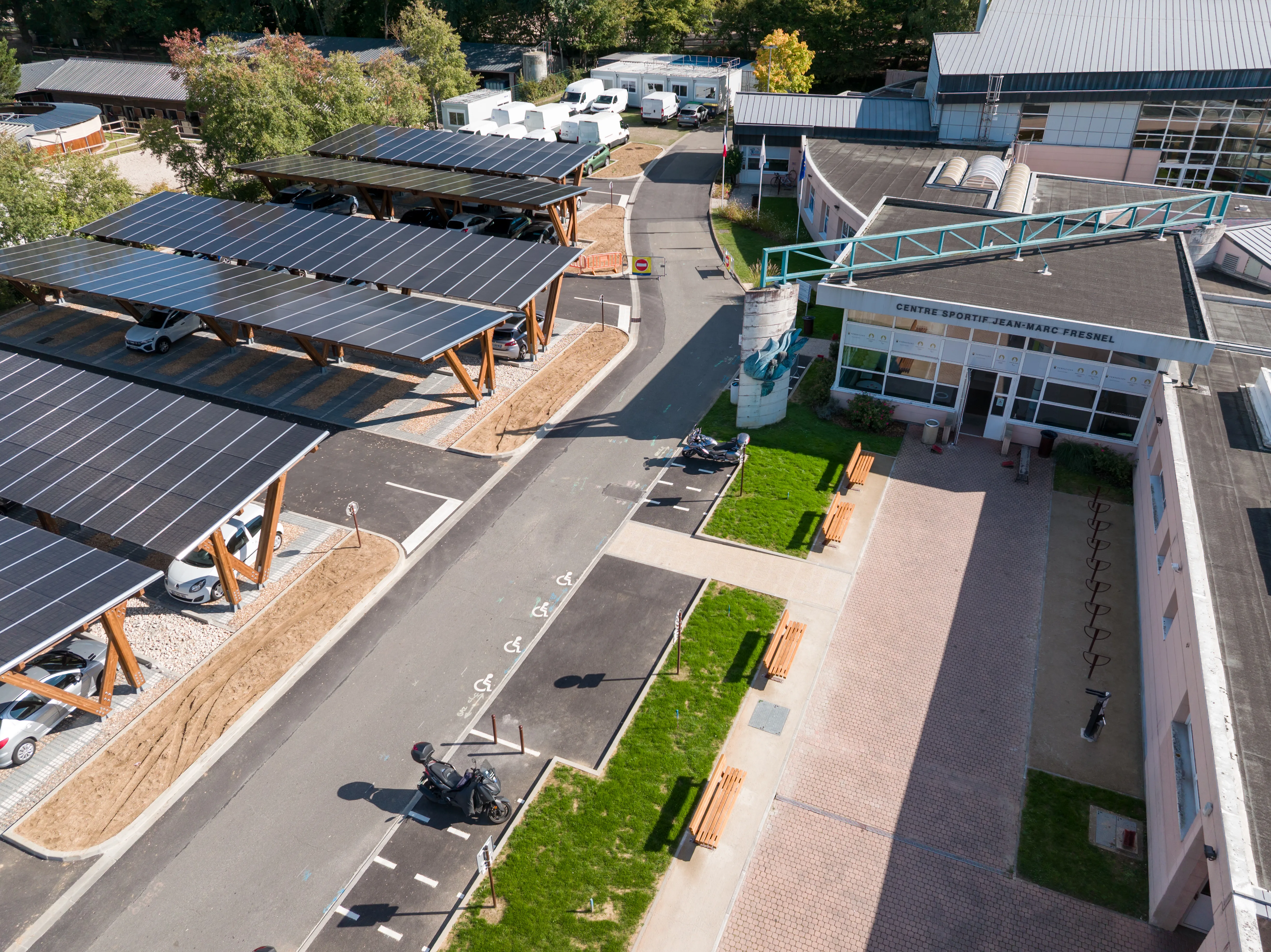 Ombrière photovoltaïque TOSSO® - Rossini Energy