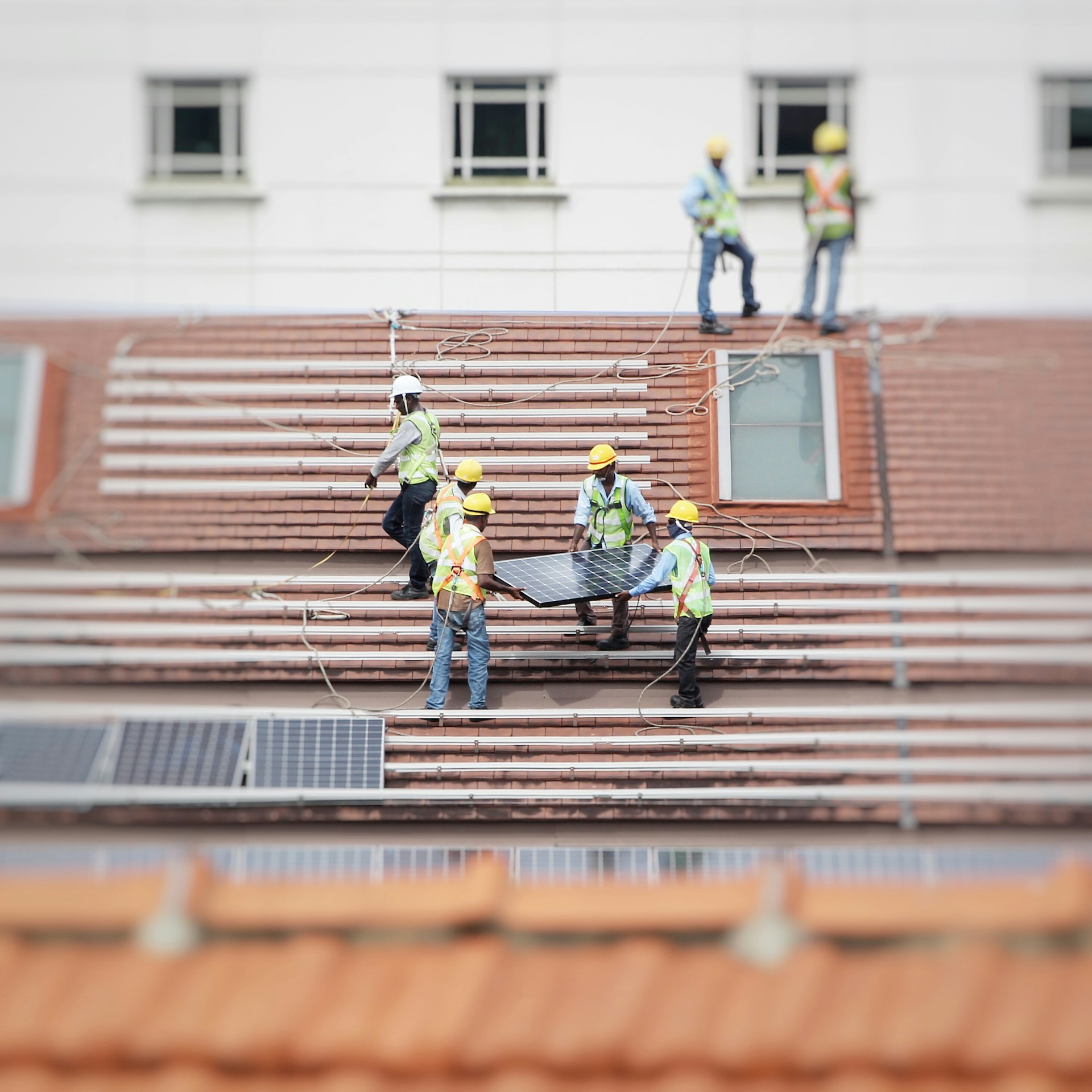 Pluie de sable panneaux solaires : protéger