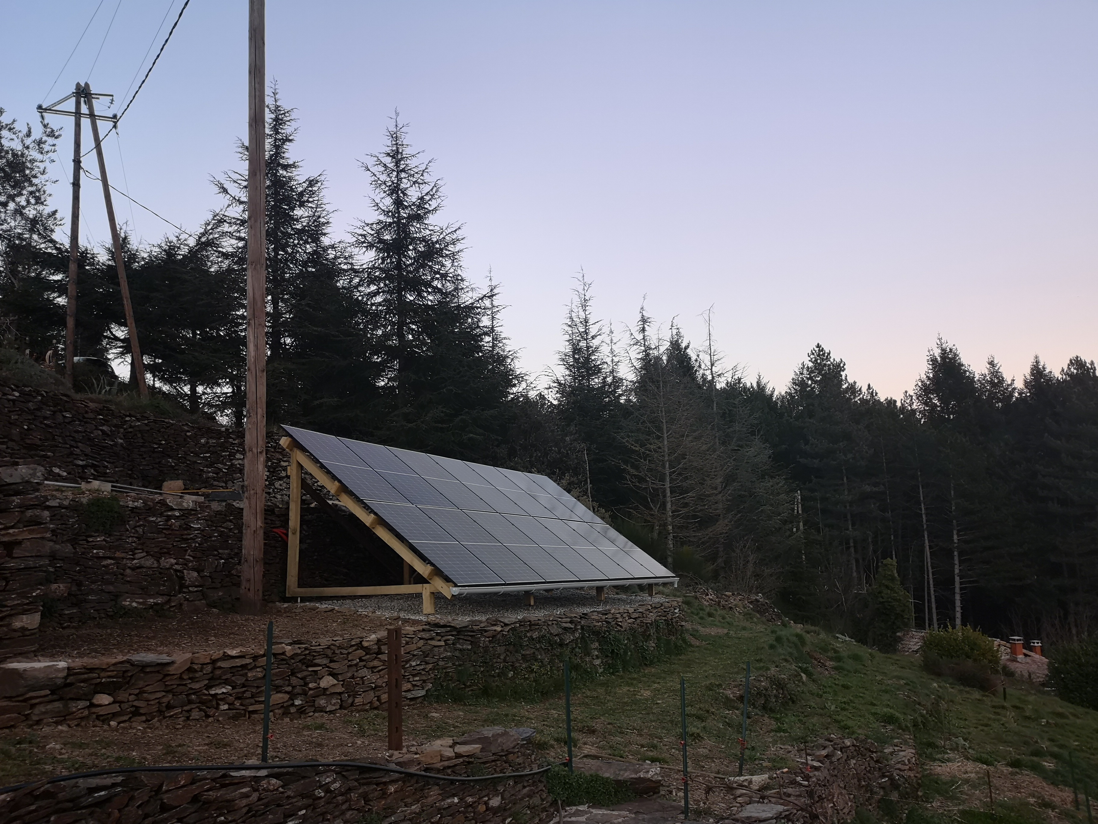 Rendement 1 000 m² de panneaux solaires